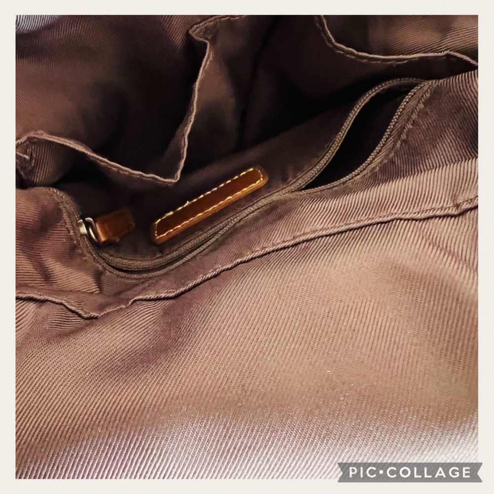 Coach Alexandra Convertible Light Gold Iridescent Shimmering Crossbody Bag - Picture 9 of 11